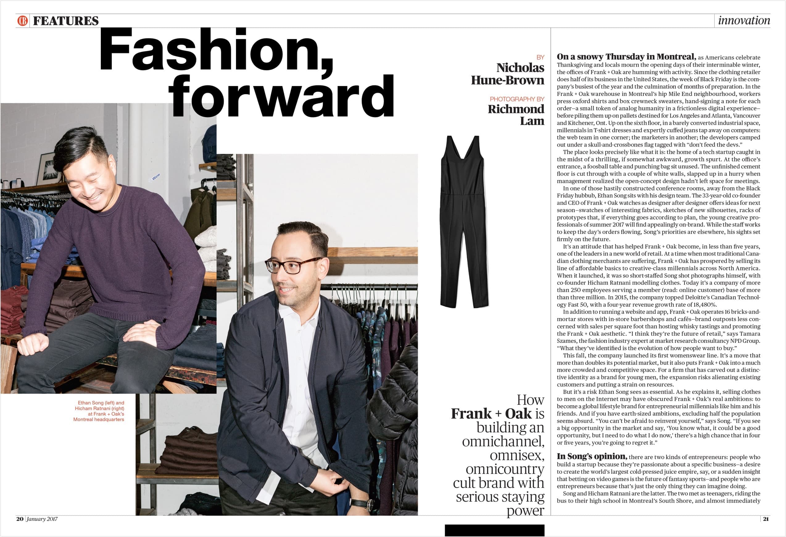 Image from Canadian Business magazine designed by Stephanie Firka.