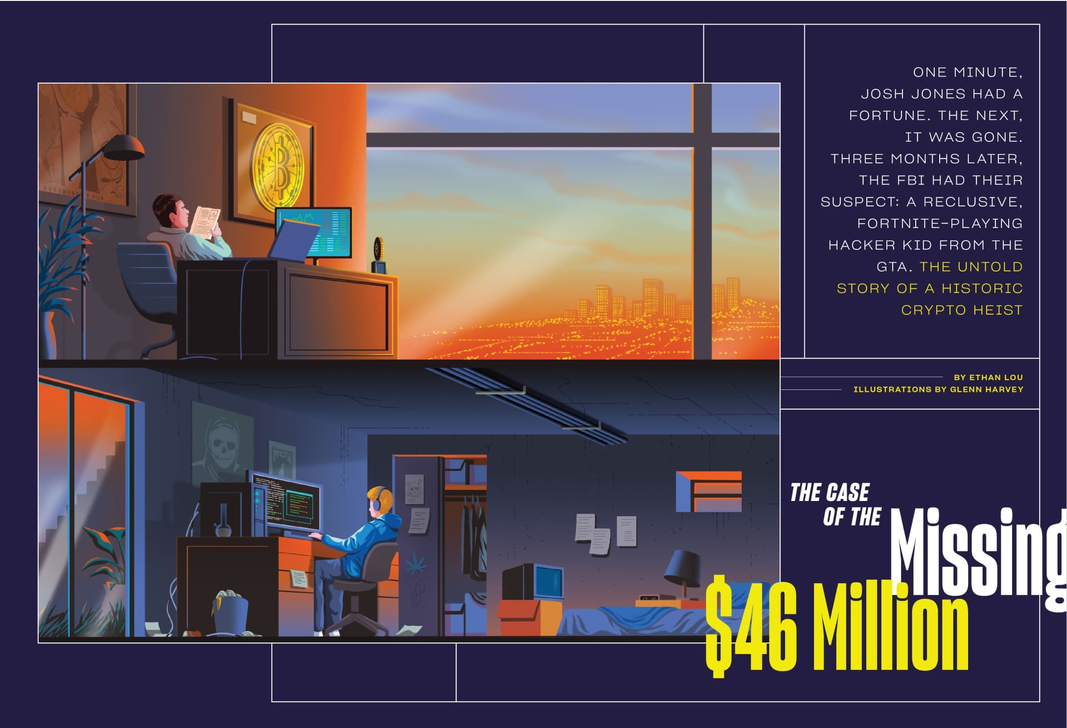 Image from Toronto Life magazine designed by Stephanie Firka.