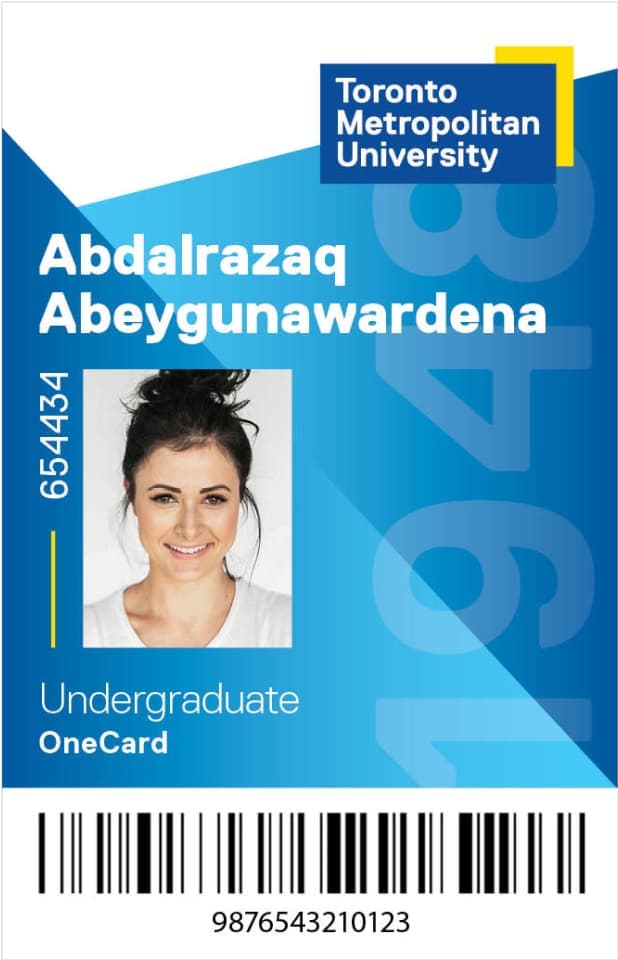 Image from the Toronto Metropolitan University Future Student Guide designed by Stephanie Firka.